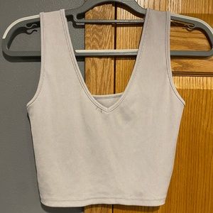 cropped tank top